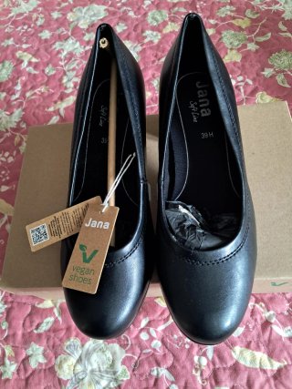 Zapatos Jana Damen Mujer Talla 39 Negros