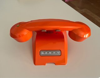 Teléfono Retro Naranja Sagemcom