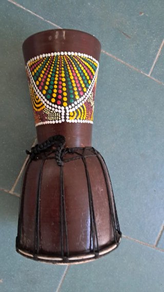 Tamburo Djembe Africano Tradizionale