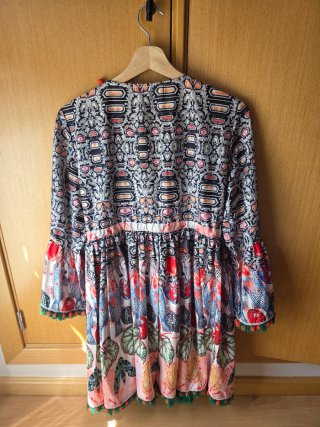 Vestido boho Vila Joya talla única estampado