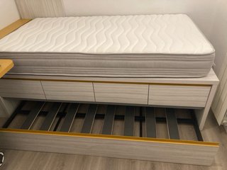 Cama compacta, cama nido con cajones