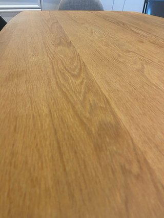 Mesa de comedor madera maciza Corte Inglés