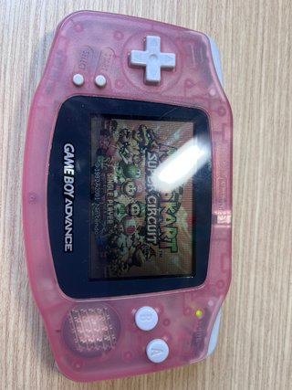 Consola Game Boy Advance Rosa + 4 Juegos