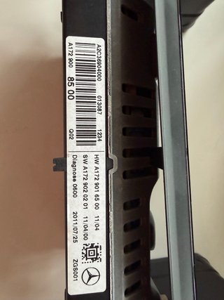 Pantalla y difusor Mercedes W166