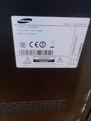 Samsung UE60D6500VS Televisor