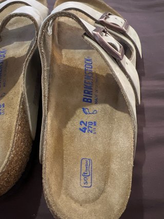 Sandalias Birkenstock Beige Talla 42