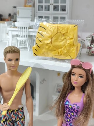 Barbie e Ken da spiaggia con accessori