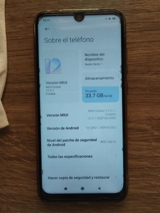 Xiaomi Redmi Note 7 Azul oscuro