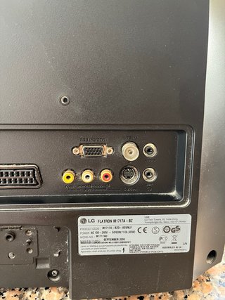 Monitor TV LG Flatron M1717A sin base