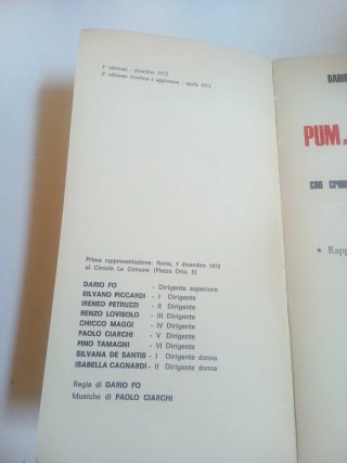 Pum, pum! Chi è la polizia? - Dario Fo
