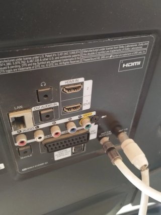 TV Samsung Negro/Plata Poco Uso