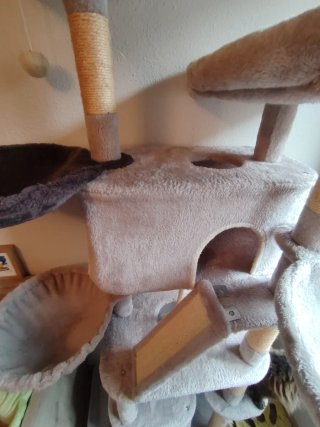 Rascador grande para gatos