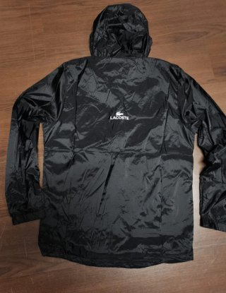 Chubasquero Lacoste Negro