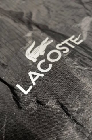 Chubasquero Lacoste Negro