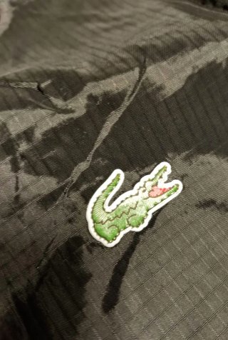 Chubasquero Lacoste Negro