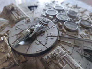Maqueta Halcón Milenario 90s