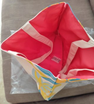 Bolso Rochas Multicolor con Flores y Letra R