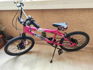 Bicicleta BMX niña rosa FLITE