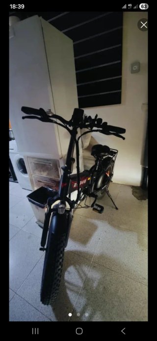 Bicicleta eléctrica plegable