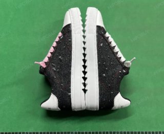 Zapatillas Numeris negras y rosas
