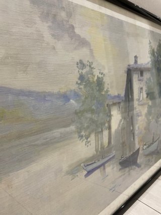 Quadro “IL MIO LAGO” di Pietro De Fendis