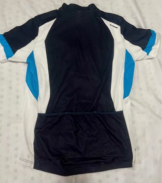 Camiseta Ciclismo Negra y Blanca