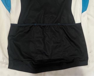 Camiseta Ciclismo Negra y Blanca