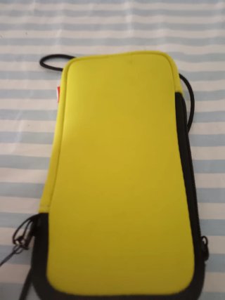 Custodia porta cellulare San Carlo Giallo Fluo