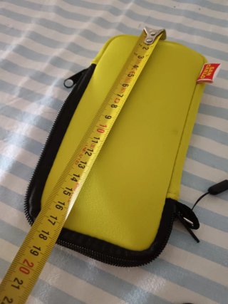 Custodia porta cellulare San Carlo Giallo Fluo