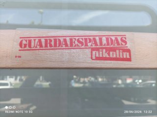 Somier MARIKESPALMAS madera y metal, con patas