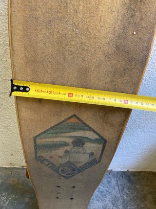 Skate Board Madera Ruedas Marrones
