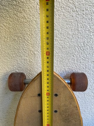 Skate Board Madera Ruedas Marrones