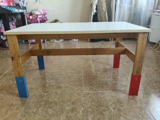 Mesa infantil Ikea blanca