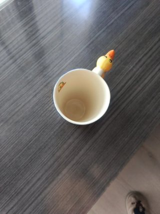 Taza grande de cerámica