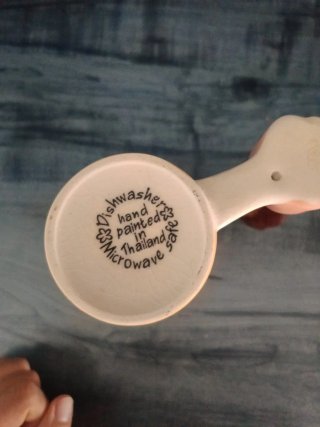 Taza grande de cerámica