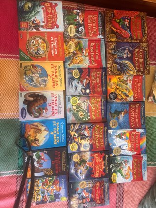 colección Geronimo Stilton Reino Fantasia  y Viaje