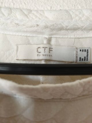 Jersey Cortefiel mujer blanco (leer descripción)