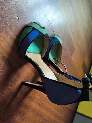 Sandalias de tacón 11 cm de alto