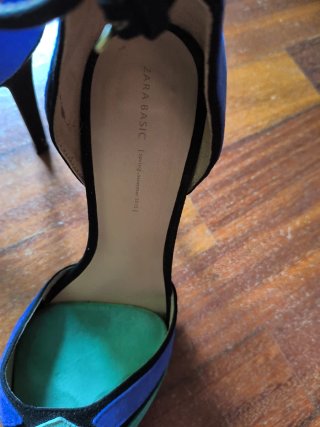 Sandalias de tacón 11 cm de alto