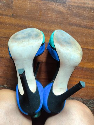 Sandalias de tacón 11 cm de alto