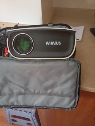 Proyector Wimius blamco y Gris