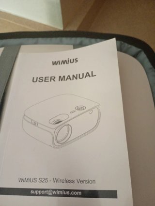 Proyector Wimius blamco y Gris