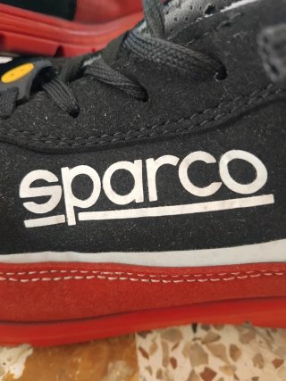 Sparco Nitro Zapatos de Seguridad Negros/Rojos