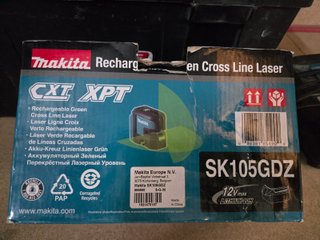 Nivel Láser Verde Makita SK105GDZ 12V Max CXT
