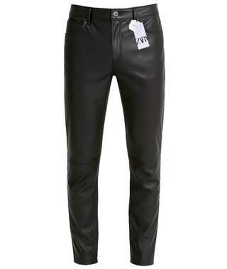 Zara Pantalón Hombre Cuero Vegano 32 US/ 42 España