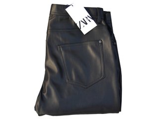 Zara Pantalón Hombre Cuero Vegano 32 US/ 42 España