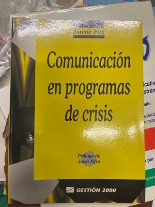Comunicación en programas de crisis