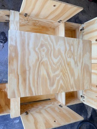 Mueble Camper Furgoneta Madera