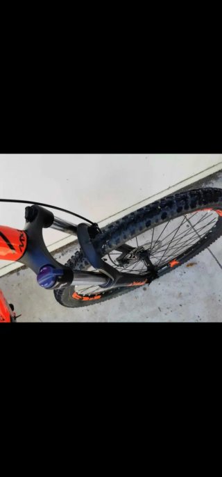 Bicicleta Montaña 29 Talla M Naranja