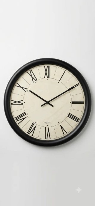 Orologio da parete stile industriale